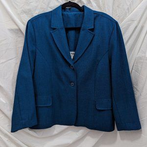 Nikki Dark Teal Blue Blazer